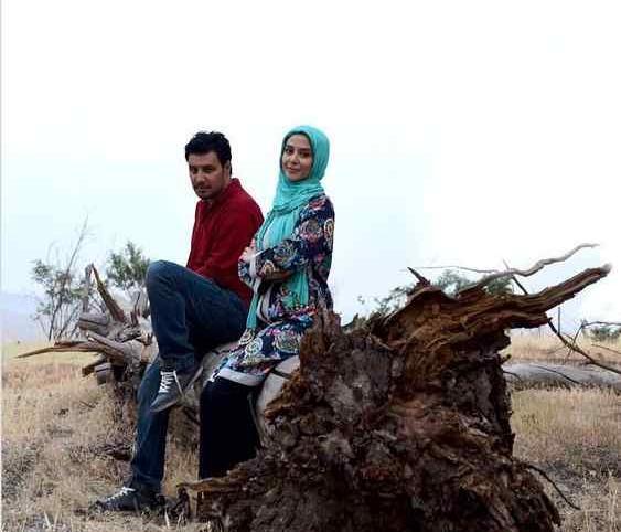 عکس الناز حبیبی جواد عزتی