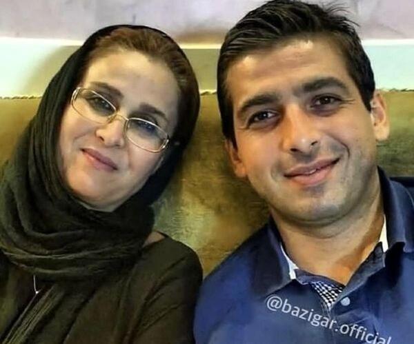 عکس حمید گودرزی با پدرش