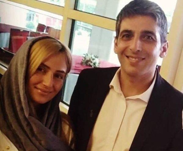 عکس حمید گودرزی با پدرش