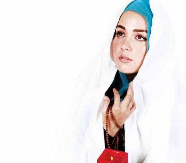 عکس های با حجاب افسانه پاکرو