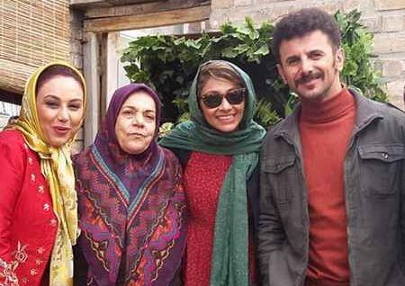 عکس پسر امین حیایی نیلوفر خوش خلق