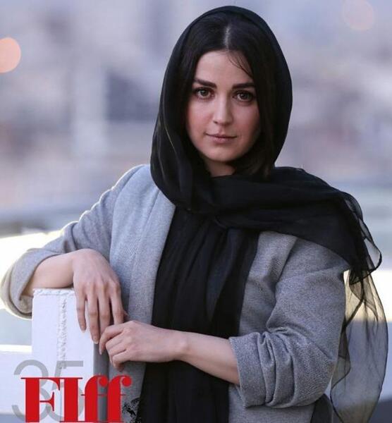 عکس افسانه پاکرو در جشنواره فیلم فجر