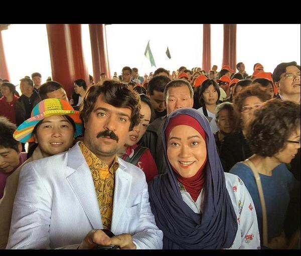 عکس احمد مهرانفر در پایتخت ۴