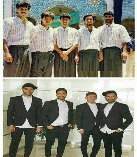 عکس فوتبالیست های ایرانی
