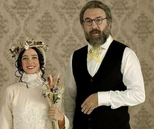 عکس الناز حبیبی در لباس عروس