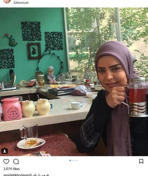 عکس عروسی سپیده خداوردی