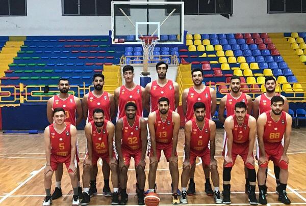 عکس بازیکنان تیم بسکتبال شهرداری گرگان