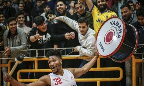 عکس بازیکنان تیم بسکتبال شهرداری گرگان