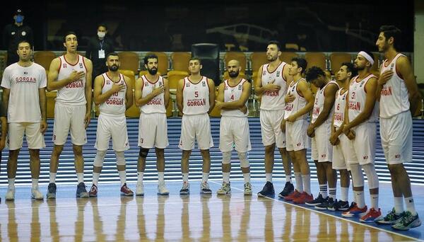 عکس بازیکنان تیم بسکتبال شهرداری گرگان