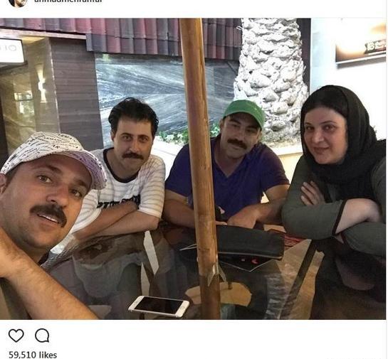عکس احمد مهرانفر در پایتخت 5
