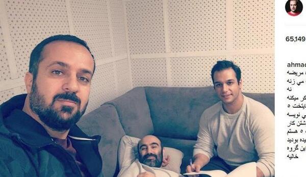 عکس احمد مهرانفر در پایتخت 5