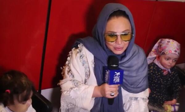 عکس بهنوش بختیاری با روحانی