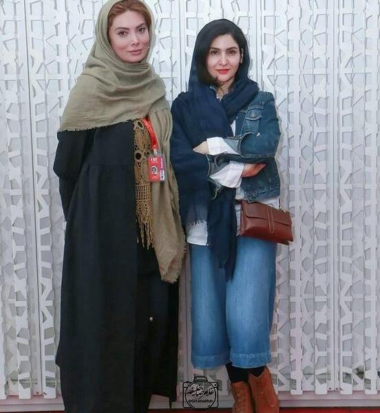 عکس افسانه پاکرو در جشنواره فجر