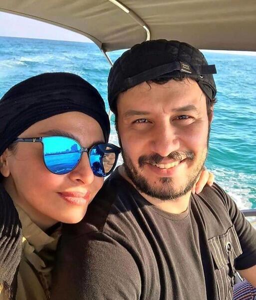 عکس جواد عزتی با بازیگر خارجی