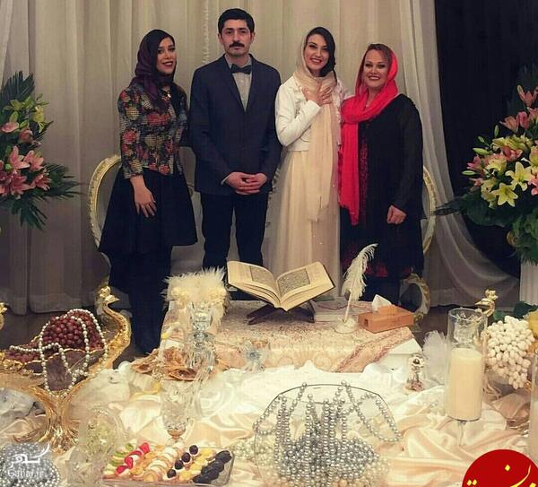 عکس مجتبی رجبی همسر حدیث میر امینی