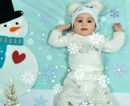 عکس ماهگرد زمستانی نوزاد