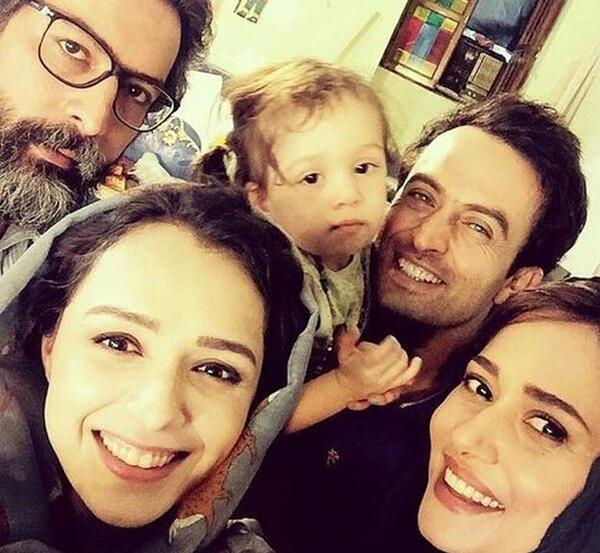 عکس ترانه علیدوستی با همسرش