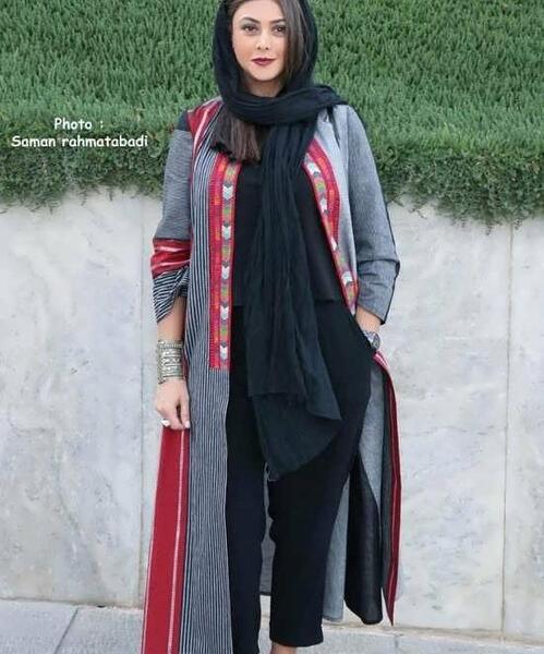 عکس تیپ آزاده صمدی