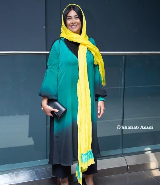 عکس تیپ آزاده صمدی