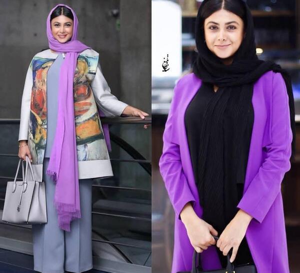 عکس تیپ آزاده صمدی