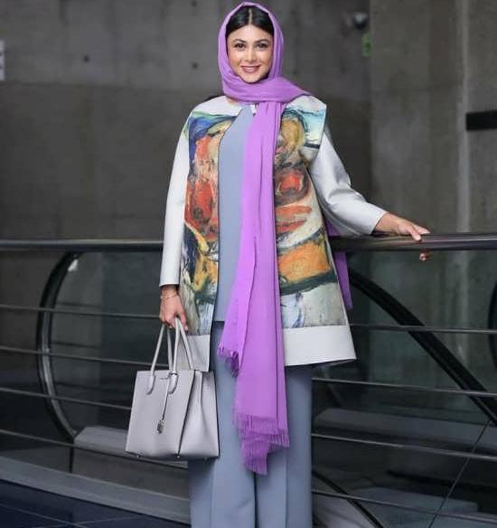 عکس تیپ آزاده صمدی
