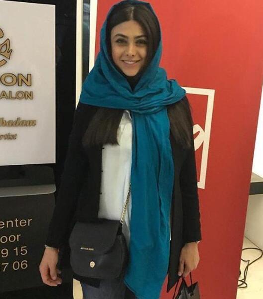 عکس تیپ آزاده صمدی