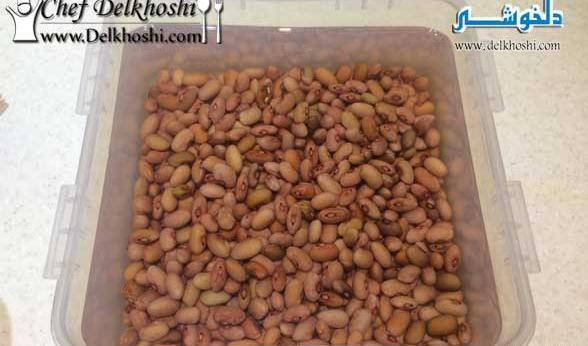 عکس لوبیا قورمه سبزی