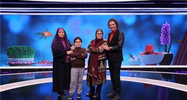 عکس پژمان بازغی و همسرش در کودک شو