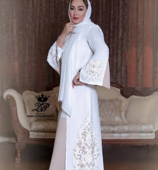 عکس الهام حمیدی در لباس عروس