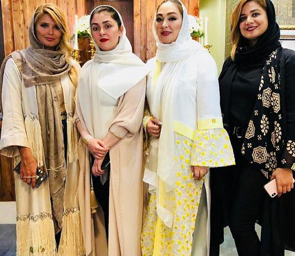 عکس الهام حمیدی در لباس عروس