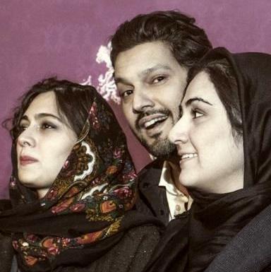عکس حامد بهداد با خانواده