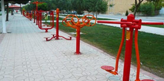 عکس وسایل ورزشی پارک