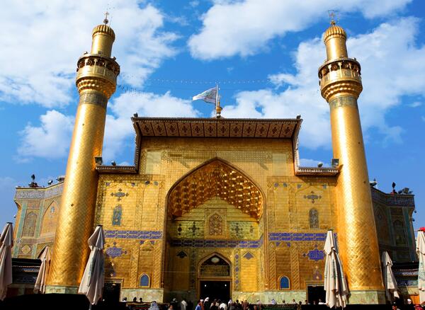 عکس ایوان طلا امام علی