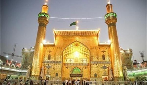 عکس ایوان طلا امام علی