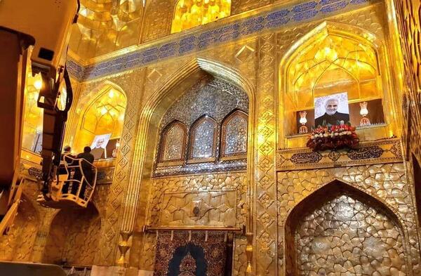 عکس ایوان طلا امام علی