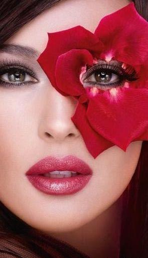 عکس پروفایل دختر آرایش کرده