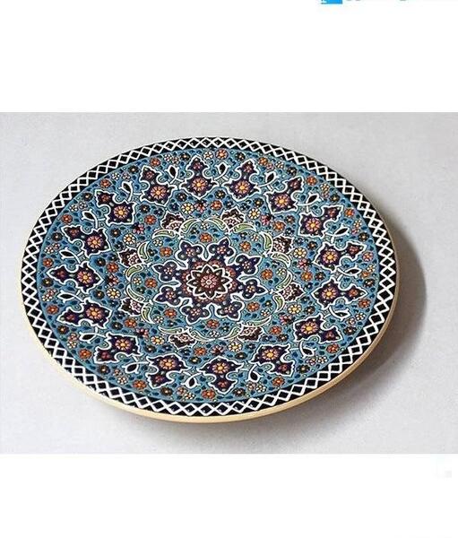 عکس مینا کاری روی سفال