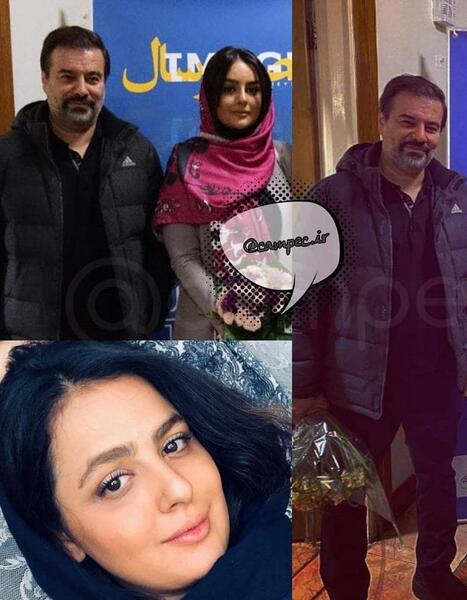 عکس بهاره رهنما با پیمان قاسم خانی