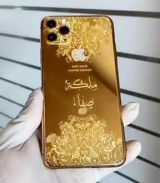 عکس طلا در گوشی