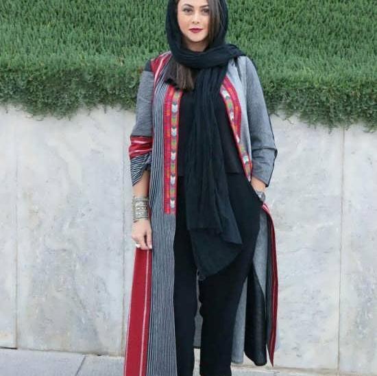 عکس جدید آزاده صمدی و همسرش