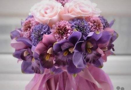عکس دسته گل ارکیده