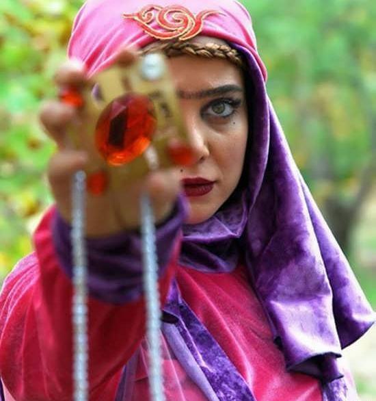 عکس گریم الناز حبیبی