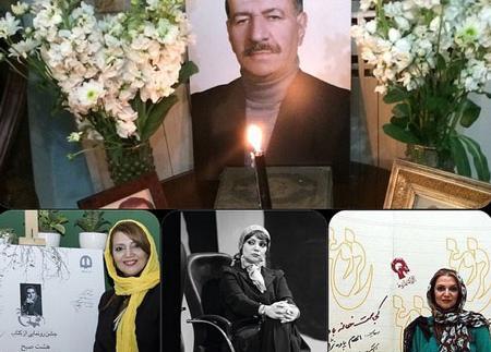 عکس پدر الهام پاوه نژاد
