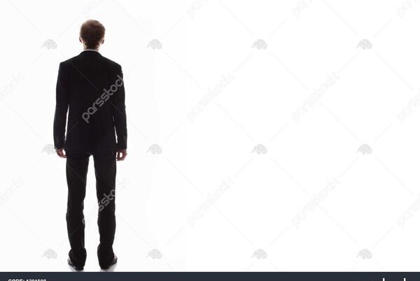 عکس مرد پشت به دوربین