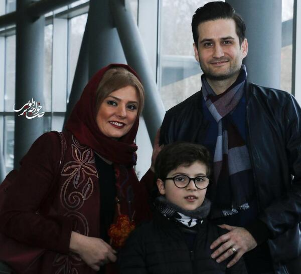 عکسهای پویا امینی و همسر