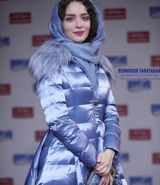 عکسهای بهنوش طباطبایی در جشنواره فیلم فجر