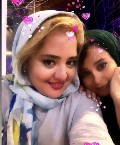 عکس الناز حبیبی و نرگس محمدی
