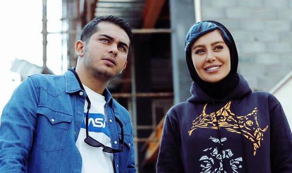 عکس لو رفته ارسلان قاسمی با دوست دخترش