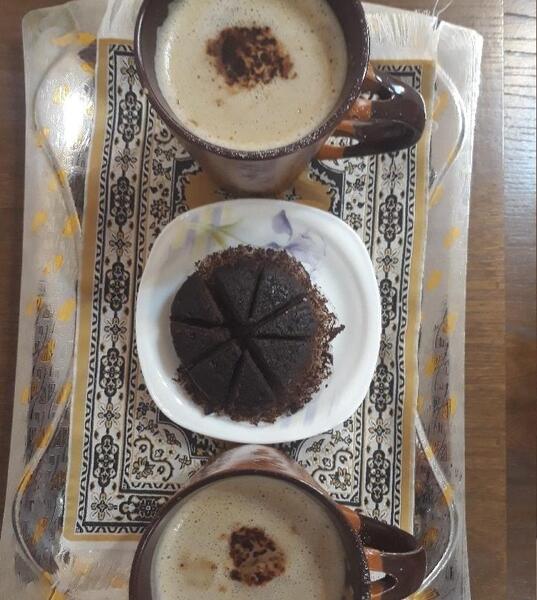 عکس قهوه ی دونفره