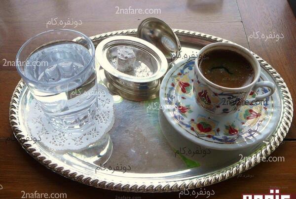 عکس قهوه ی دونفره